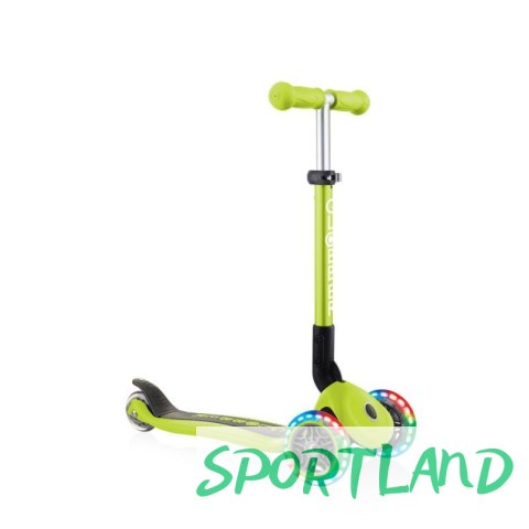 Hulajnoga 3-kołowa Globber Foldable Lights Lime Green Jr 437-106 N/A Hulajnoga 3-kołowa Globber Foldable Lights Lime Green Jr 437-106 N/A