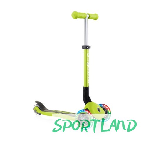 Hulajnoga 3-kołowa Globber Foldable Lights Lime Green Jr 437-106 N/A Hulajnoga 3-kołowa Globber Foldable Lights Lime Green Jr 437-106 N/A