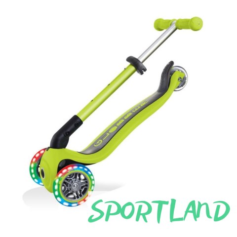Hulajnoga 3-kołowa Globber Foldable Lights Lime Green Jr 437-106 N/A Hulajnoga 3-kołowa Globber Foldable Lights Lime Green Jr 437-106 N/A
