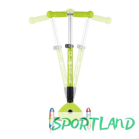 Hulajnoga 3-kołowa Globber Foldable Lights Lime Green Jr 437-106 N/A Hulajnoga 3-kołowa Globber Foldable Lights Lime Green Jr 437-106 N/A