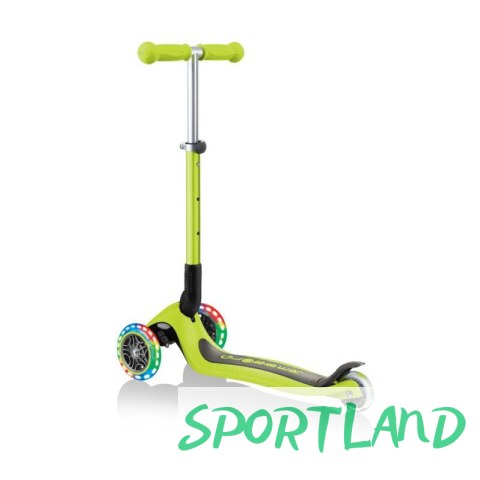 Hulajnoga 3-kołowa Globber Foldable Lights Lime Green Jr 437-106 N/A Hulajnoga 3-kołowa Globber Foldable Lights Lime Green Jr 437-106 N/A