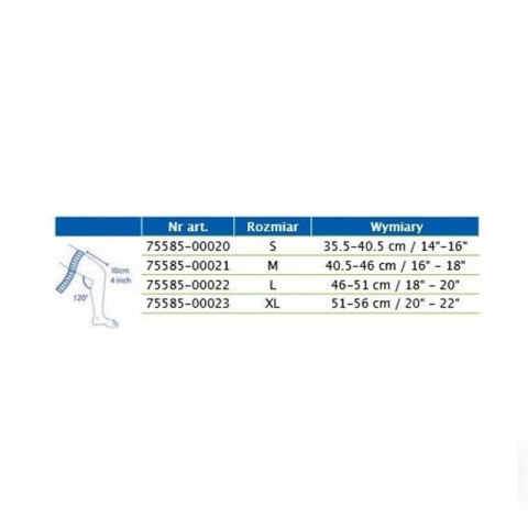 Orteza stawu kolanowego z odsłoniętą rzepką Actimove rozmiar M 75585-00021 M Orteza stawu kolanowego z odsłoniętą rzepką Actimove rozmiar M 75585-00021 M