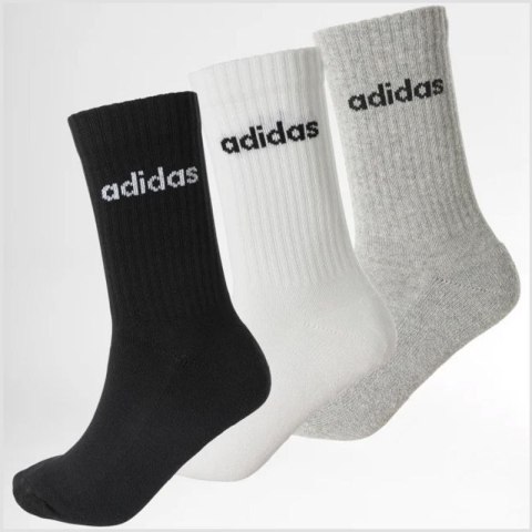 Skarpety adidas Linear Crew Cushioned IC1302 40-42 Skarpety adidas Linear Crew Cushioned IC1302 40-42
