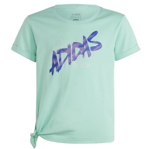 Koszulka adidas Dance Knotted Tee Jr HR5817 152 cm Koszulka adidas Dance Knotted Tee Jr HR5817 152 cm