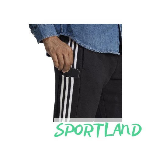 Spodnie adidas Essentials French Terry Tapered Cuff 3-Stripes M HA4337 S Spodnie adidas Essentials French Terry Tapered Cuff 3-Stripes M HA4337 S