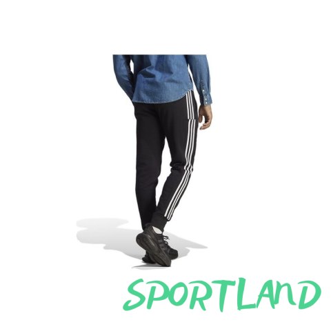 Spodnie adidas Essentials French Terry Tapered Cuff 3-Stripes M HA4337 S Spodnie adidas Essentials French Terry Tapered Cuff 3-Stripes M HA4337 S