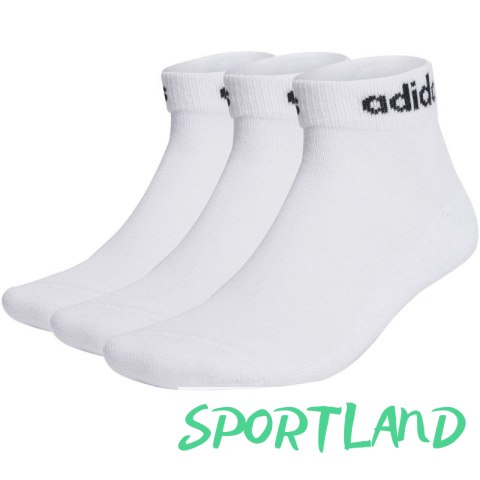 Skarpety adidas Linear Ankle Socks Cushioned HT3457 43-45