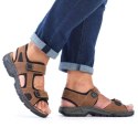 Sandały na rzepy Rieker M 26156-25 RKR447B 41 Sandały na rzepy Rieker M 26156-25 RKR447B 41
