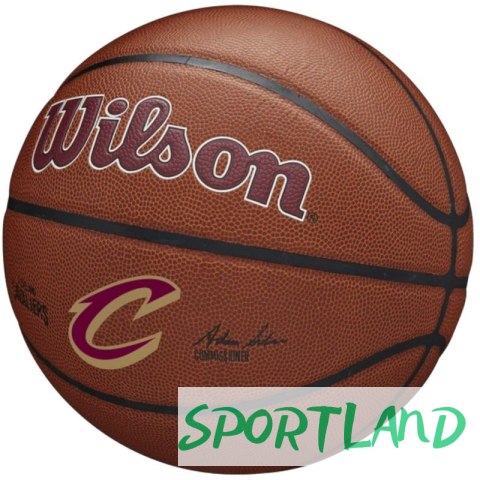Piłka Wilson NBA Team Alliance Cleveland Cavaliers Ball WZ4011901XB 7 Piłka Wilson NBA Team Alliance Cleveland Cavaliers Ball WZ4011901XB 7