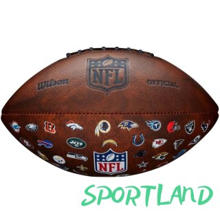 Piłka Wilson NFL JR Throwback FB 32 Team Logo Ball WTF1534XBNFL 7