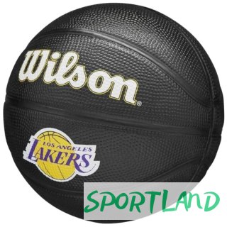 Piłka Wilson Team Tribute Los Angeles Lakers Mini Ball Jr WZ4017601XB 3