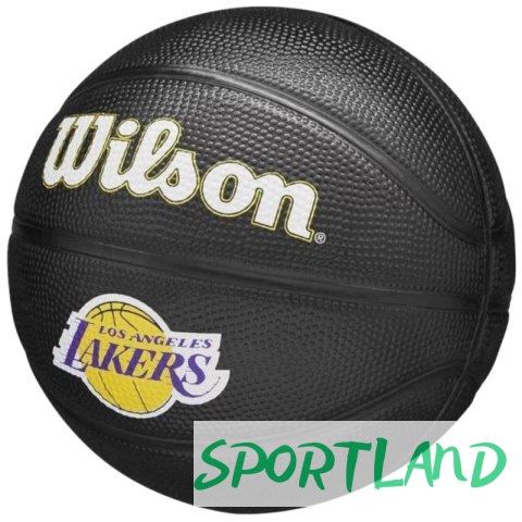 Piłka Wilson Team Tribute Los Angeles Lakers Mini Ball Jr WZ4017601XB 3 Piłka Wilson Team Tribute Los Angeles Lakers Mini Ball Jr WZ4017601XB 3