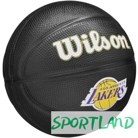 Piłka Wilson Team Tribute Los Angeles Lakers Mini Ball Jr WZ4017601XB 3 Piłka Wilson Team Tribute Los Angeles Lakers Mini Ball Jr WZ4017601XB 3