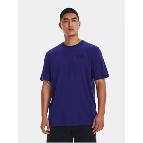 Koszulka Under Armour Left Chest Logo M 1326799-468 L Koszulka Under Armour Left Chest Logo M 1326799-468 L