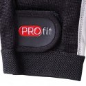 Rękawice kulturystyczne Profit Pro czarne 1615 2XL