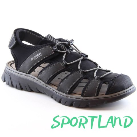 Sandały Rieker zabudowane M 26770-00 RKR584 42 Sandały Rieker zabudowane M 26770-00 RKR584 42