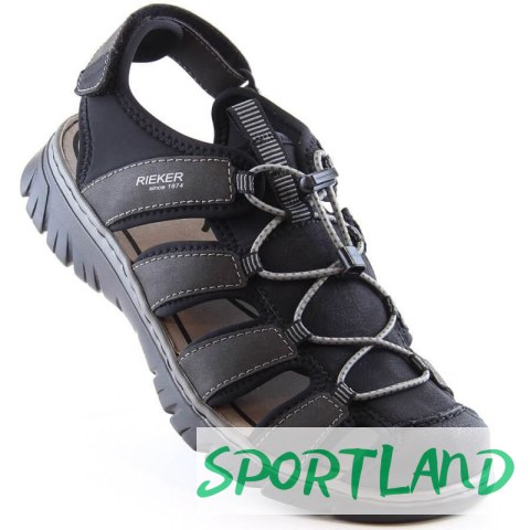 Sandały Rieker zabudowane M 26770-00 RKR584 42 Sandały Rieker zabudowane M 26770-00 RKR584 42