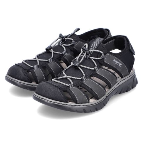 Sandały Rieker zabudowane M 26770-00 RKR584 43 Sandały Rieker zabudowane M 26770-00 RKR584 43