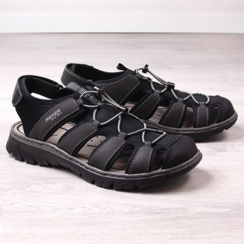 Sandały Rieker zabudowane M 26770-00 RKR584 43 Sandały Rieker zabudowane M 26770-00 RKR584 43