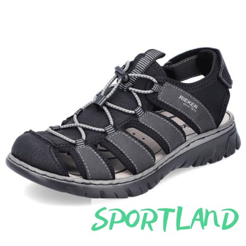 Sandały Rieker zabudowane M 26770-00 RKR584 44 Sandały Rieker zabudowane M 26770-00 RKR584 44