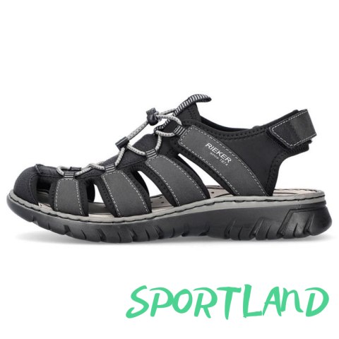 Sandały Rieker zabudowane M 26770-00 RKR584 44 Sandały Rieker zabudowane M 26770-00 RKR584 44