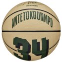 Piłka do koszykówki Wilson NBA Player Icon Giannis Antetokounmpo Mini Ball WZ4007501XB 3 Piłka do koszykówki Wilson NBA Player Icon Giannis Antetokounmpo Mini Ball WZ4007501XB 3
