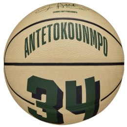 Piłka do koszykówki Wilson NBA Player Icon Giannis Antetokounmpo Mini Ball WZ4007501XB 3