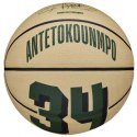 Piłka do koszykówki Wilson NBA Player Icon Giannis Antetokounmpo Mini Ball WZ4007501XB 3 Piłka do koszykówki Wilson NBA Player Icon Giannis Antetokounmpo Mini Ball WZ4007501XB 3