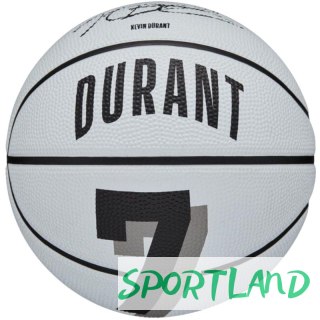 Piłka do koszykówki Wilson NBA Player Icon Kevin Durant Mini Ball WZ4007301XB 3