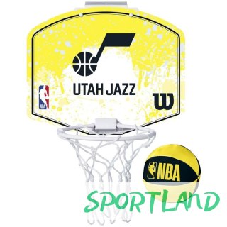 Tablica do koszykówki Wilson NBA Team Utah Jazz Mini Hoop WZ6010102 One size