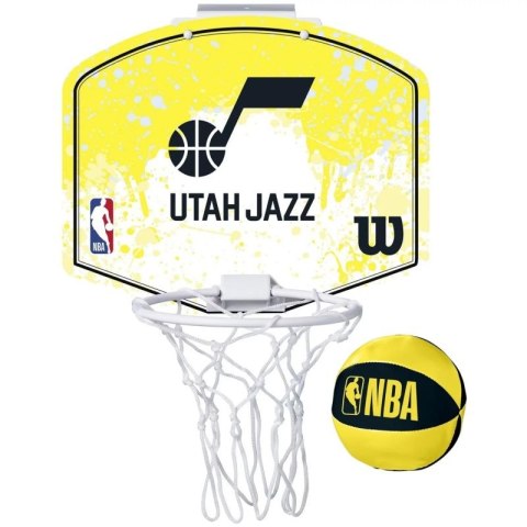 Tablica do koszykówki Wilson NBA Team Utah Jazz Mini Hoop WZ6010102 One size Tablica do koszykówki Wilson NBA Team Utah Jazz Mini Hoop WZ6010102 One size