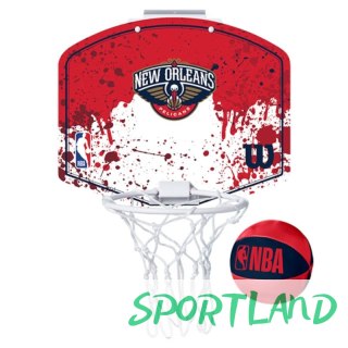 Tablica do koszykówki Wilson NBA Team New Orleans Pelicans Mini Hoop WTBA1302NOP One size