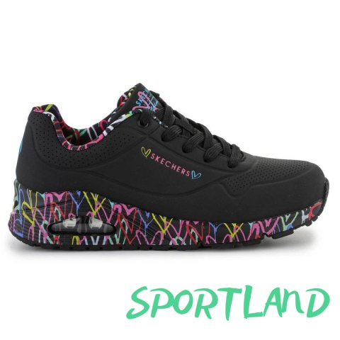 Buty Skechers Uno Loving Love W 155506-BBK EU 37 Buty Skechers Uno Loving Love W 155506-BBK EU 37