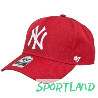 Czapka z daszkiem 47 Brand Mlb New York Yankees Cap B-MVPSP17WBP-RD One size