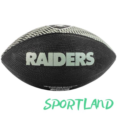 Piłka Wilson NFL Team Tailgate Las Vegas Raiders Jr Ball WF4010017XBJR 7 Piłka Wilson NFL Team Tailgate Las Vegas Raiders Jr Ball WF4010017XBJR 7