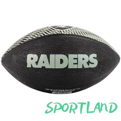 Piłka Wilson NFL Team Tailgate Las Vegas Raiders Jr Ball WF4010017XBJR 7 Piłka Wilson NFL Team Tailgate Las Vegas Raiders Jr Ball WF4010017XBJR 7