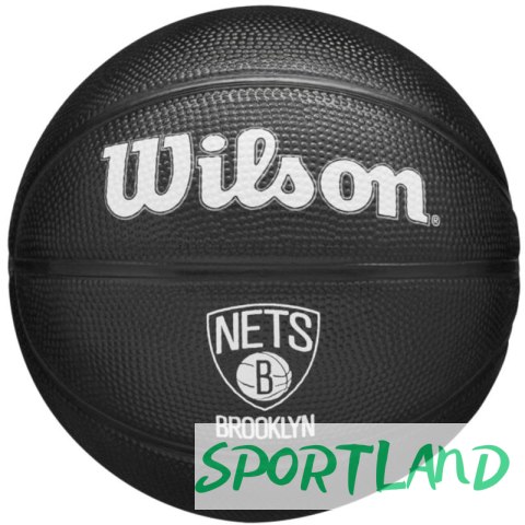 Piłka Wilson Team Tribute Brooklyn Nets Mini Ball Jr WZ4017604XB 3 Piłka Wilson Team Tribute Brooklyn Nets Mini Ball Jr WZ4017604XB 3