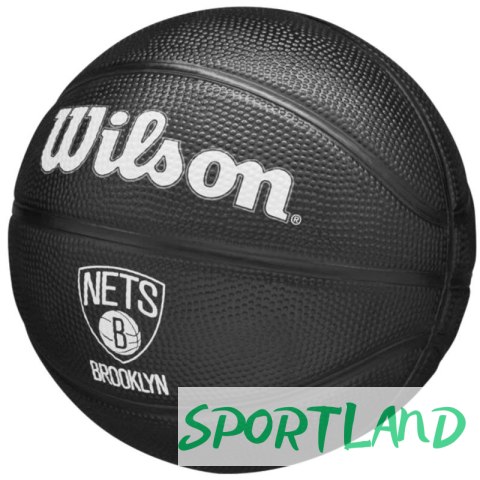 Piłka Wilson Team Tribute Brooklyn Nets Mini Ball Jr WZ4017604XB 3 Piłka Wilson Team Tribute Brooklyn Nets Mini Ball Jr WZ4017604XB 3