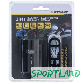 Lampka rowerowa Dunlop 2w1 472843 N/A
