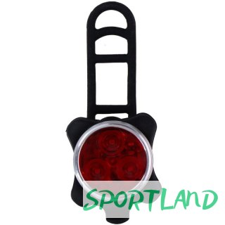 Lampka rowerowa tylna Dunlop 3led SMD 2100593 N/A