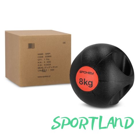 Gripi Piłka lek. Spokey 8kg 929866 8 KG Gripi Piłka lek. Spokey 8kg 929866 8 KG