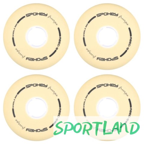 Kółka do rolek Spokey Freespo Set 9506709000 80 MM Kółka do rolek Spokey Freespo Set 9506709000 80 MM