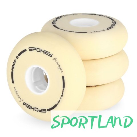Kółka do rolek Spokey Freespo Set 9506709000 80 MM Kółka do rolek Spokey Freespo Set 9506709000 80 MM