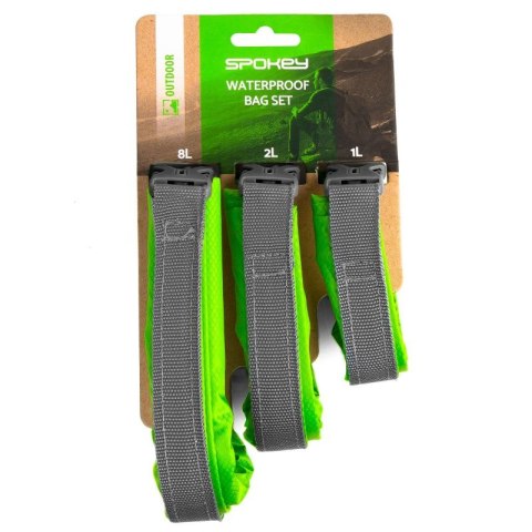 Zestaw worków wodoodpornych Spokey Dryset 4202929190 8l/2l/1l Zestaw worków wodoodpornych Spokey Dryset 4202929190 8l/2l/1l