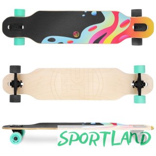 Deskorolka freeride longboard Spokey longbay pro 9506999000 940998 N/A