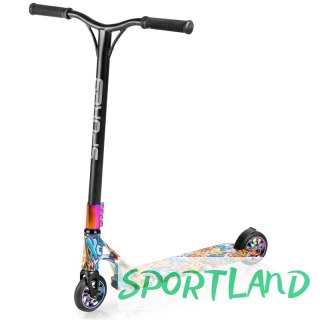 Hulajnoga Spokey Stunt Chameleon 926937 110 mm