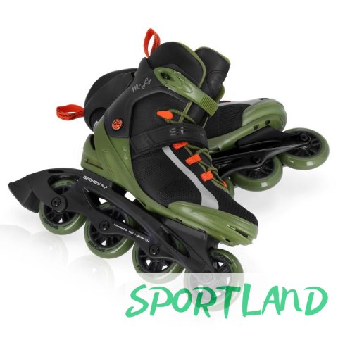 Łyżworolki Spokey MrFIT 41 GR M 940754 41 Łyżworolki Spokey MrFIT 41 GR M 940754 41