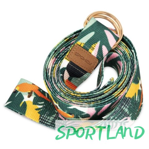 Pasek do jogi Spokey Home Jungle 941959 300x3,8cm Pasek do jogi Spokey Home Jungle 941959 300x3,8cm