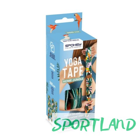 Pasek do jogi Spokey Home Jungle 941959 300x3,8cm Pasek do jogi Spokey Home Jungle 941959 300x3,8cm