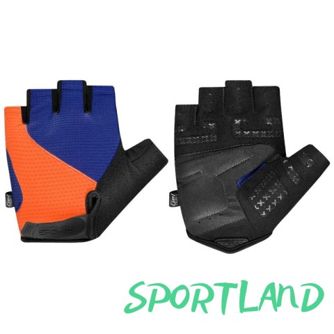 Rękawiczki Spokey Expert rowerowe L NY/OR M 941072 L Rękawiczki Spokey Expert rowerowe L NY/OR M 941072 L